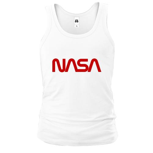 Мужская майка NASA Worm logo