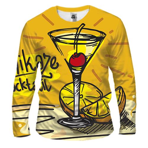 Чоловічий 3D лонгслів Kamikaze cocktail