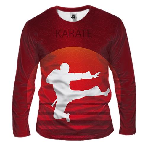 Мужской 3D лонгслив Karate