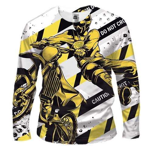 Чоловічий 3D лонгслів do not cross