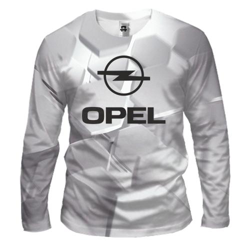 Мужской 3D лонгслив Opel logo
