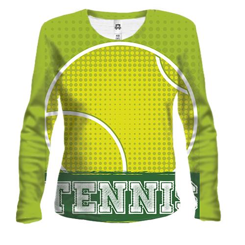 Жіночий 3D лонгслів TENNIS