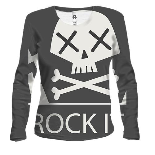 Жіночий 3D лонгслів Rock it