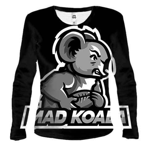 Жіночий 3D лонгслів Mad Koala