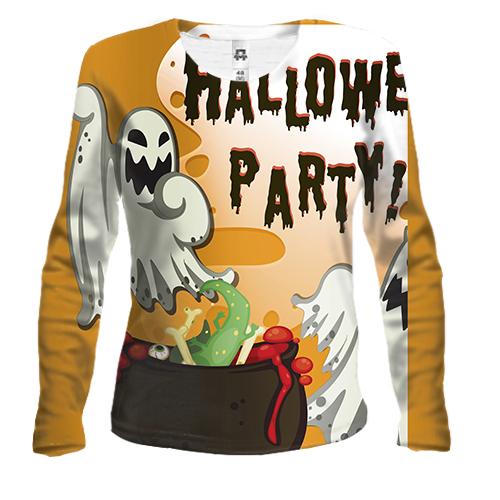 Женский 3D лонгслив Party Halloween