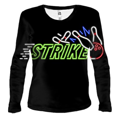 Жіночий 3D лонгслів Neon strike