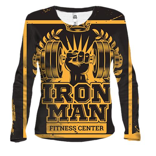Женский 3D лонгслив Iron Man