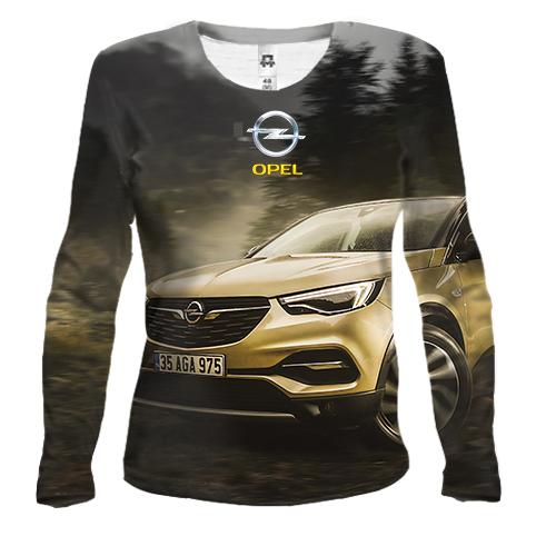 Женский 3D лонгслив Opel Grandland X