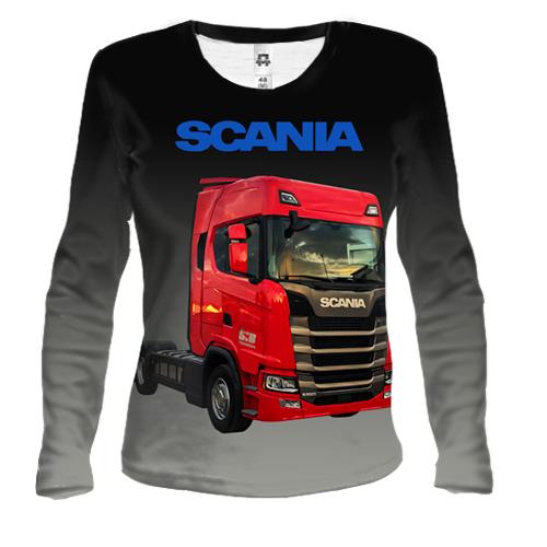 Женский 3D лонгслив Scania (2)