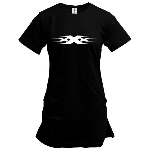 Подовжена футболка XXX