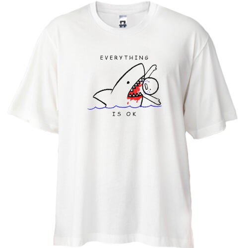 Футболка oversize Everything is ok