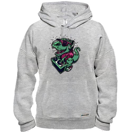 Худи Динозавр-диджей