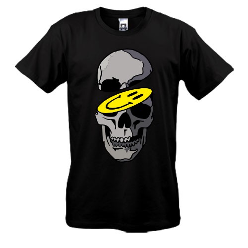 Футболка Череп-смайлик