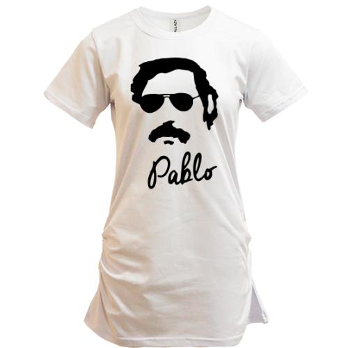 Удлиненная футболка Pablo pop-art