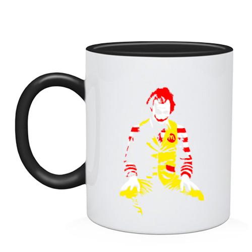 Чашка Ronald McDonald Clown art