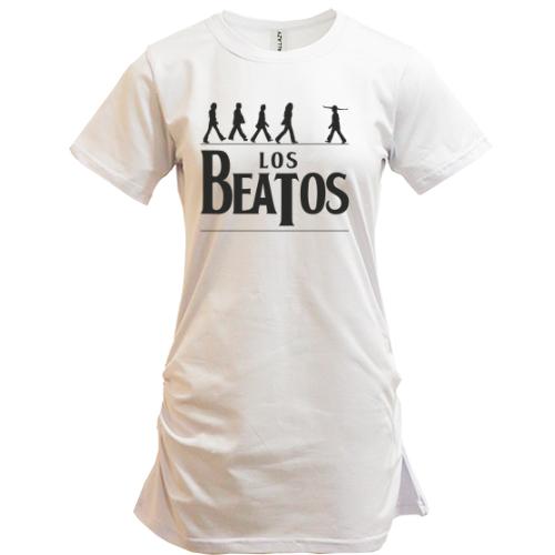 Подовжена футболка  Los Beatos