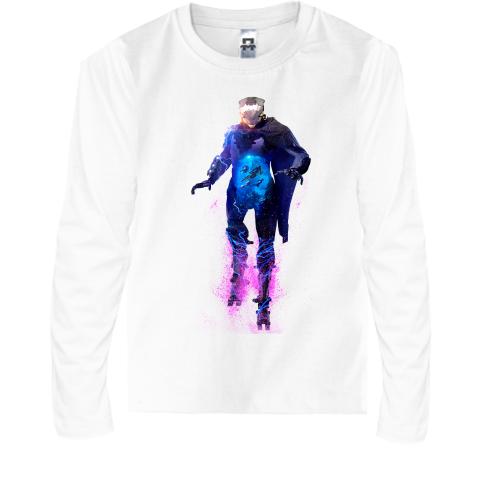 Дитячий лонгслів Anthem supportingart storm