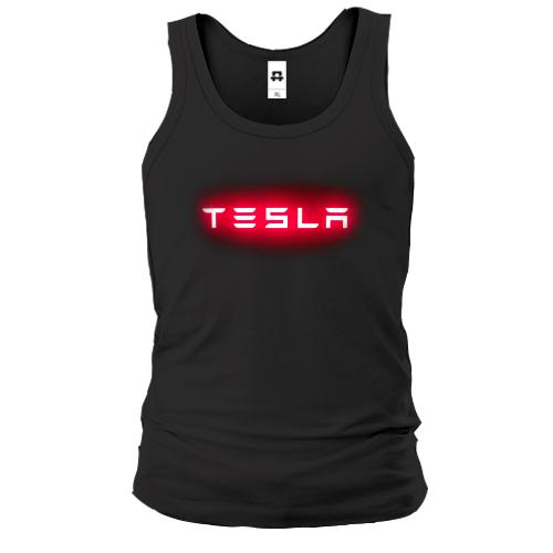 Мужская майка с лого Tesla (2)