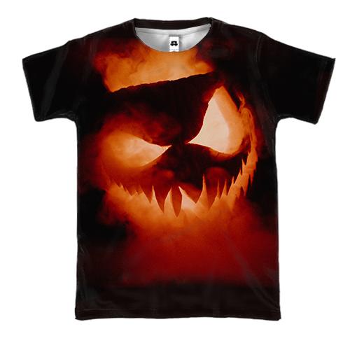 3D футболка Halloween pumpkin art