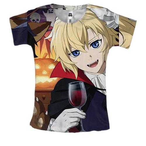 Жіноча 3D футболка Anime halloween boys