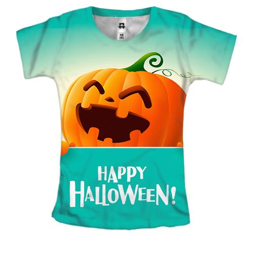 Жіноча 3D футболка Happy Halloween 5