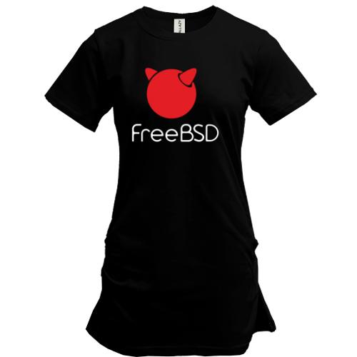 Подовжена футболка FreeBSD