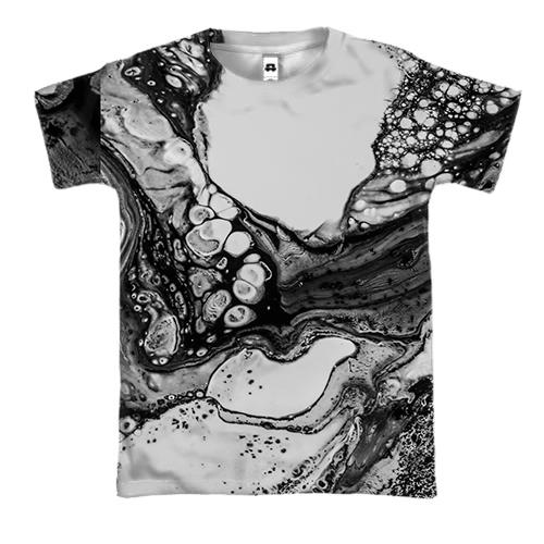 3D футболка Abstraction alcohol ink