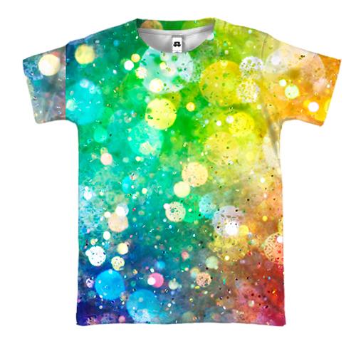 3D футболка Rainbow pattern 2