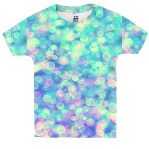 Дитяча 3D футболка Glitter pattern