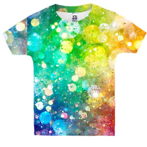 Детская 3D футболка Rainbow pattern 2