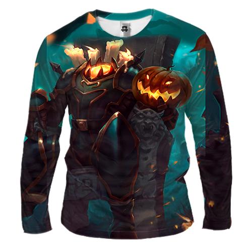 Чоловічий 3D лонгслів Headless horseman