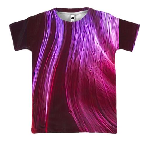 3D футболка Neon strands