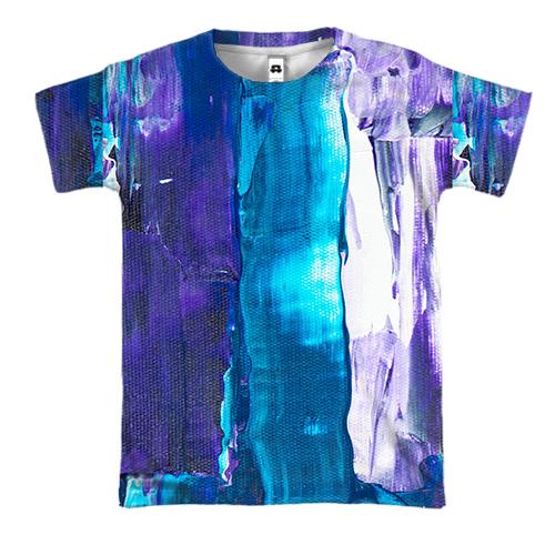 3D футболка Multicolor abstraction 8