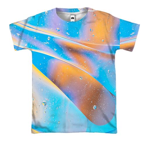 3D футболка Multicolor abstraction 10