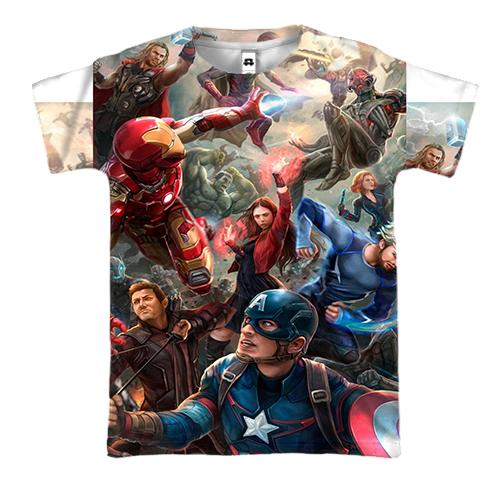 3D футболка Avengers