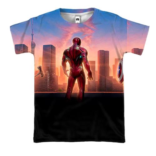 3D футболка Avangers.