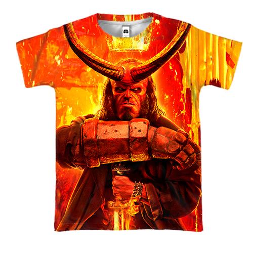 3D футболка HELLBOY