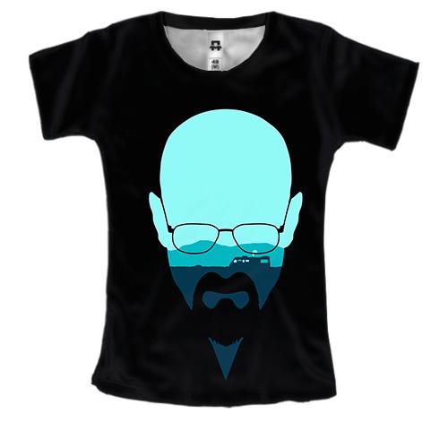 Женская 3D футболка Breaking bad.