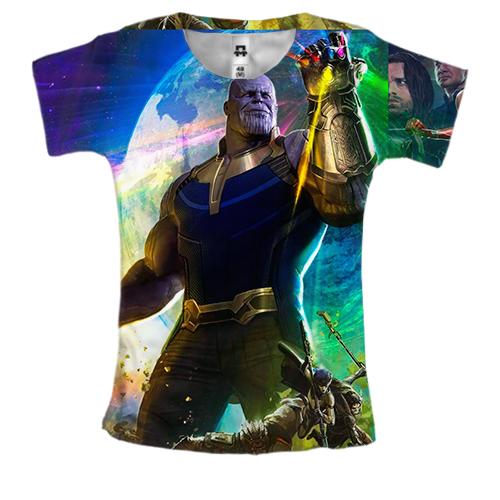 Жіноча 3D футболка Infinity War