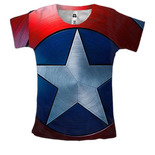 Жіноча 3D футболка Avengers in a row