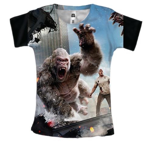 Женская 3D футболка Rampage