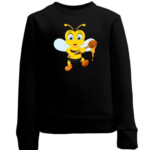 Детский свитшот с пчелой и медом