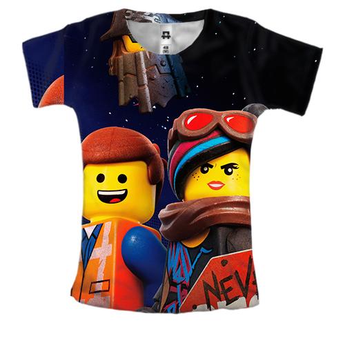 Жіноча 3D футболка The Lego Movie