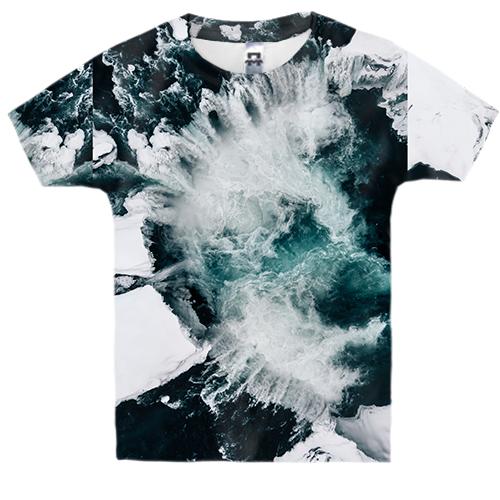 Дитяча 3D футболка Ice Abyss