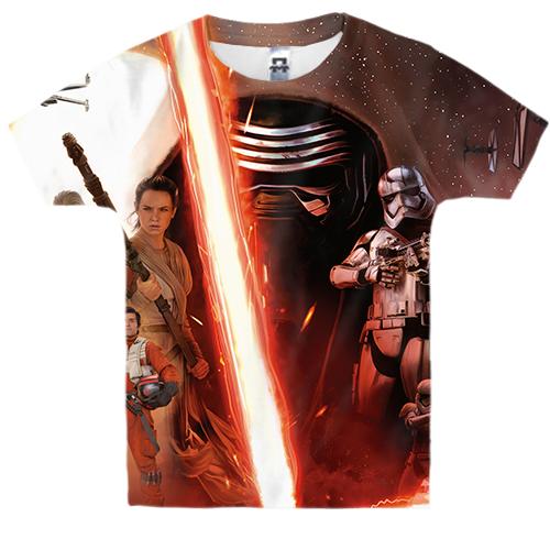 Детская 3D футболка Star Wars.