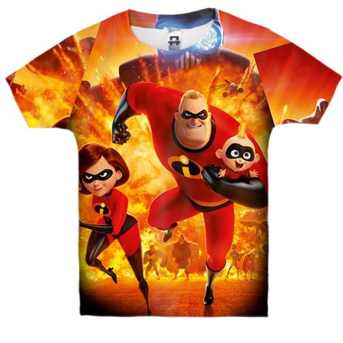 Детская 3D футболка The Incredibles