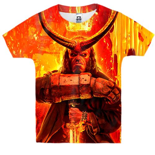 Дитяча 3D футболка HELLBOY