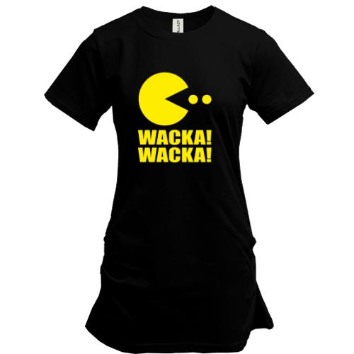 Подовжена футболка Pac-man