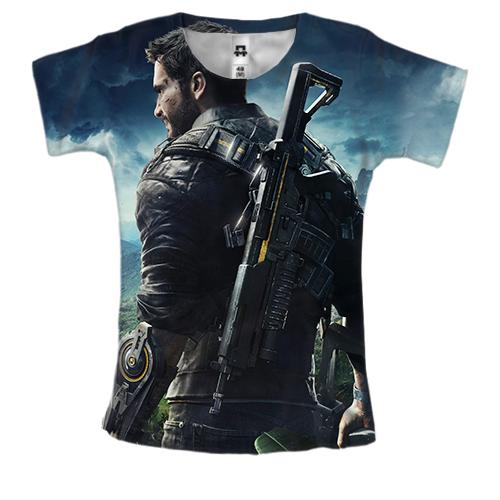 Женская 3D футболка Just Cause 4