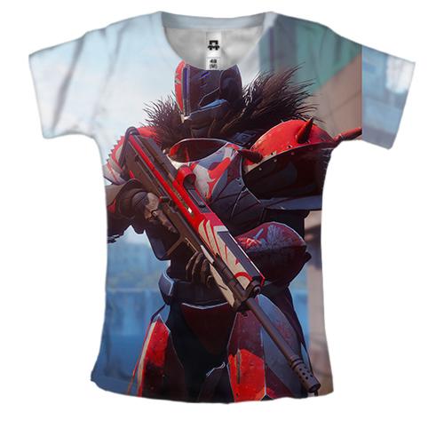 Женская 3D футболка Destiny 2.